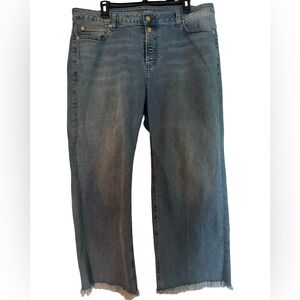 Michael Kors Classic Blue relaxed women’s Jeans size 14W